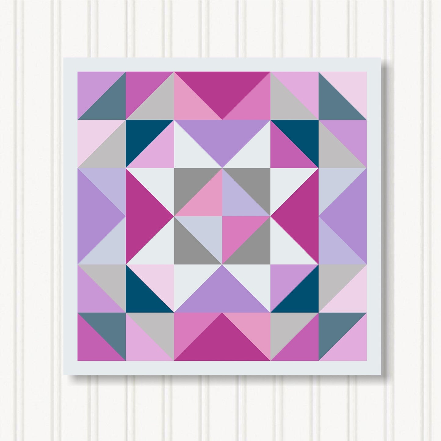 Barn Quilt Wall Art, 8 Sizes, Outdoor & Indoor Square Block, Home Decor Accent, BQ088-16
