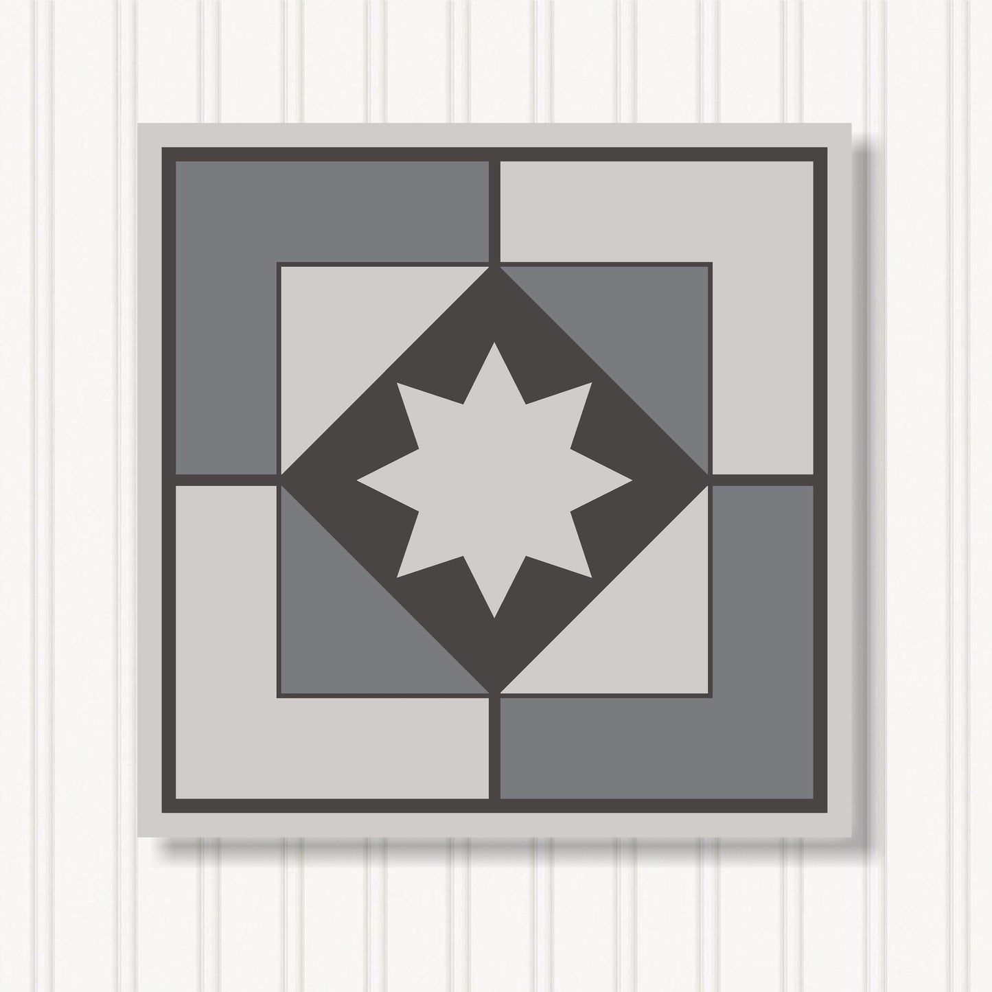 Barn Quilt Wall Art, 8 Sizes, Outdoor & Indoor Square Block, Home Decor Accent, BQ066-11