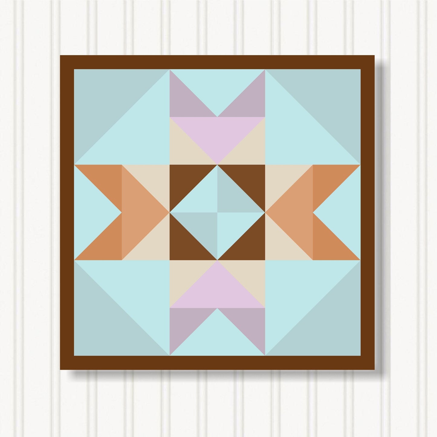 Barn Quilt Wall Art, 8 Sizes, Outdoor & Indoor Square Block, Home Decor Accent, BQ131-18