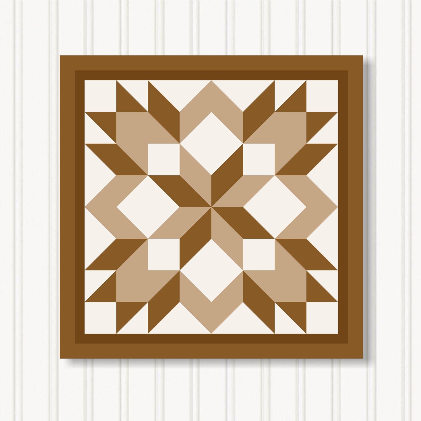 Barn Quilt Wall Art, 8 Sizes, Outdoor & Indoor Square Block, Home Decor Accent, BQ122-20