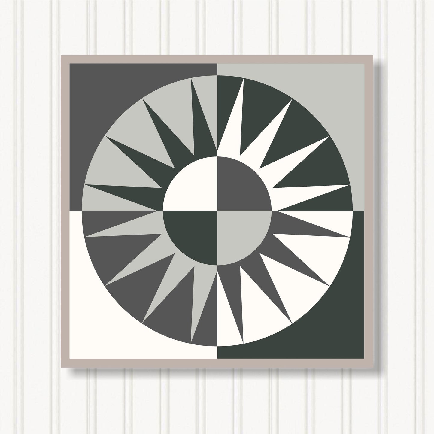 Barn Quilt Wall Art, 8 Sizes, Outdoor & Indoor Square Block, Home Decor Accent, BQ002-21