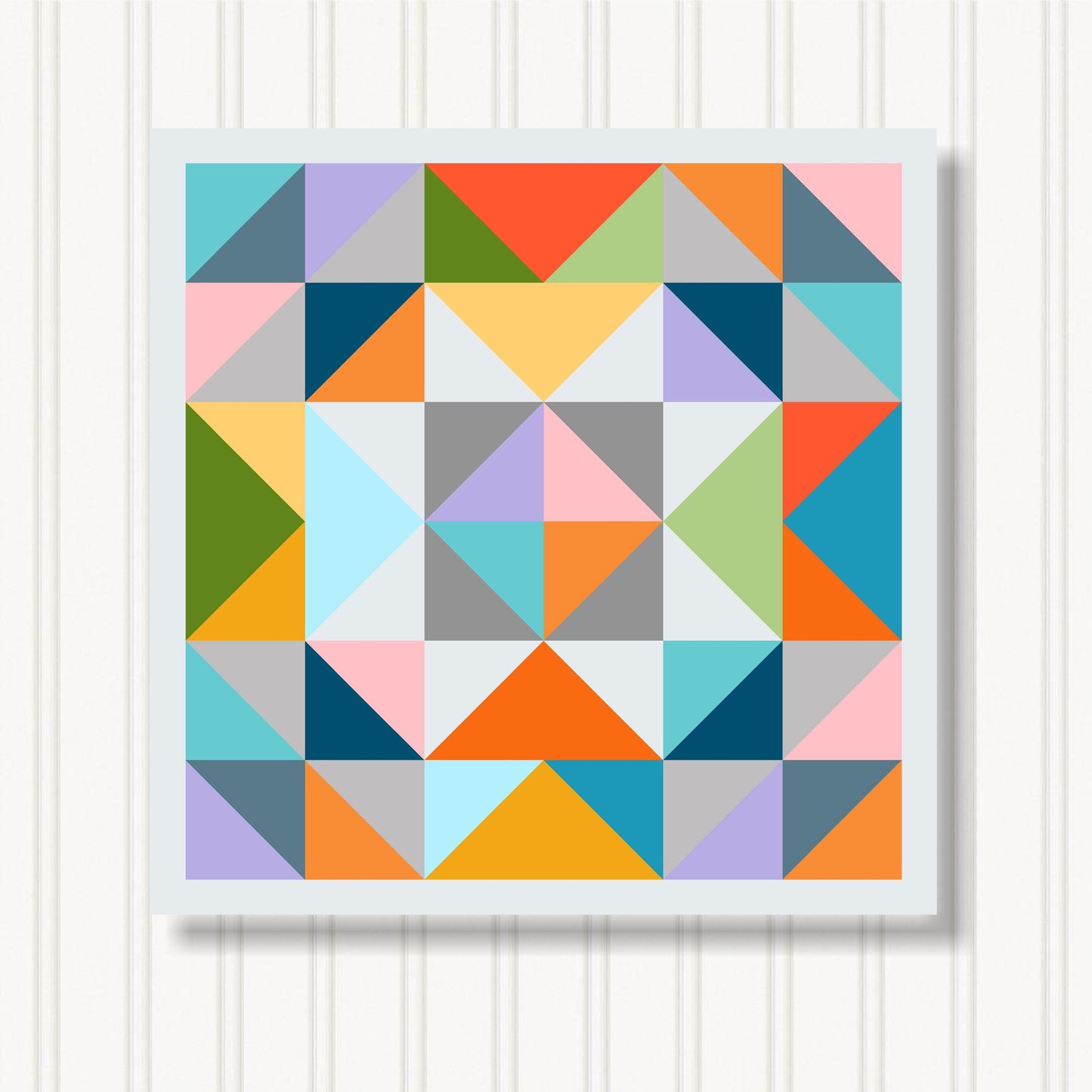 Barn Quilt Wall Art, 8 Sizes, Outdoor & Indoor Square Block, Home Decor Accent, BQ088-20