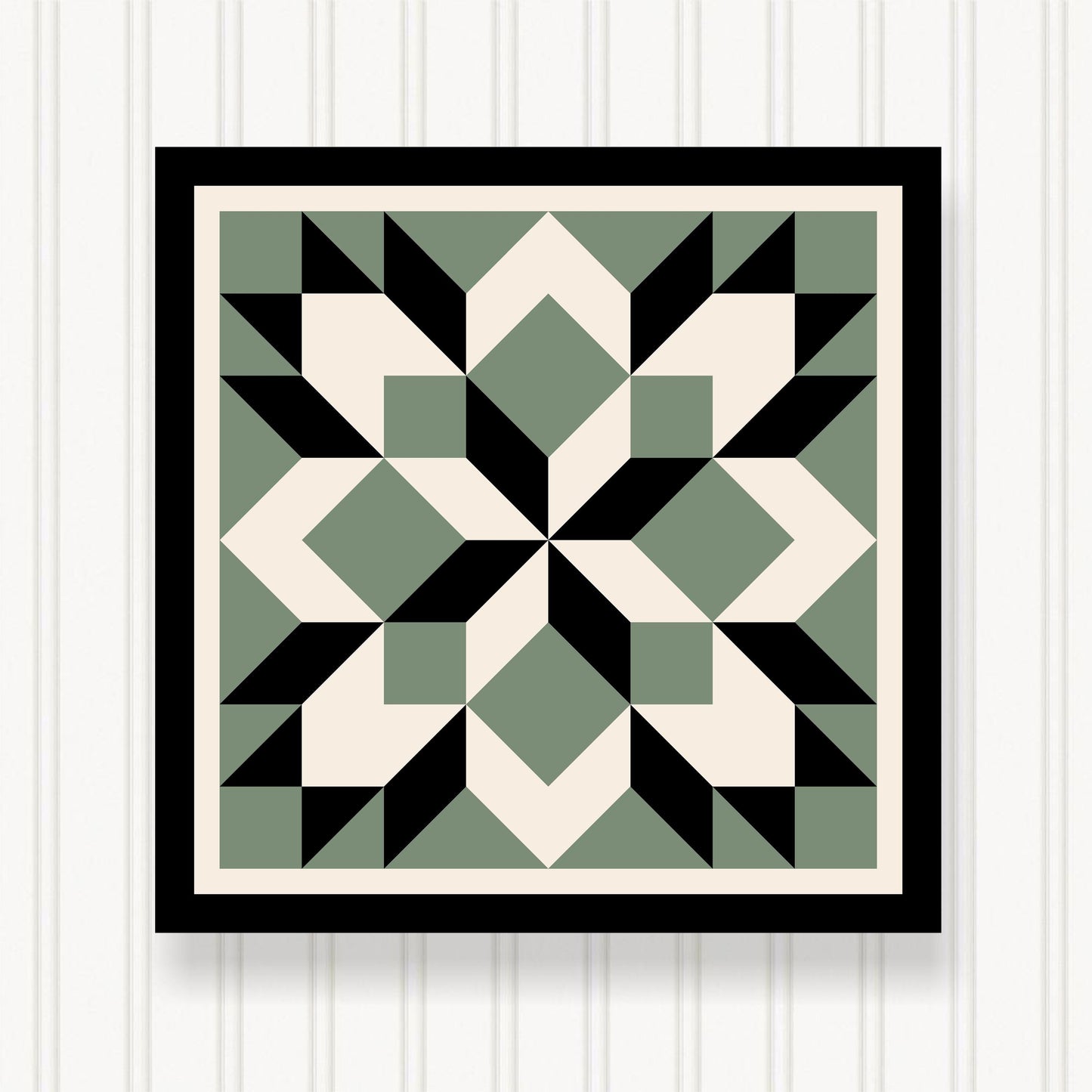 Barn Quilt Wall Art, 8 Sizes, Outdoor & Indoor Square Block, Home Decor Accent, BQ122