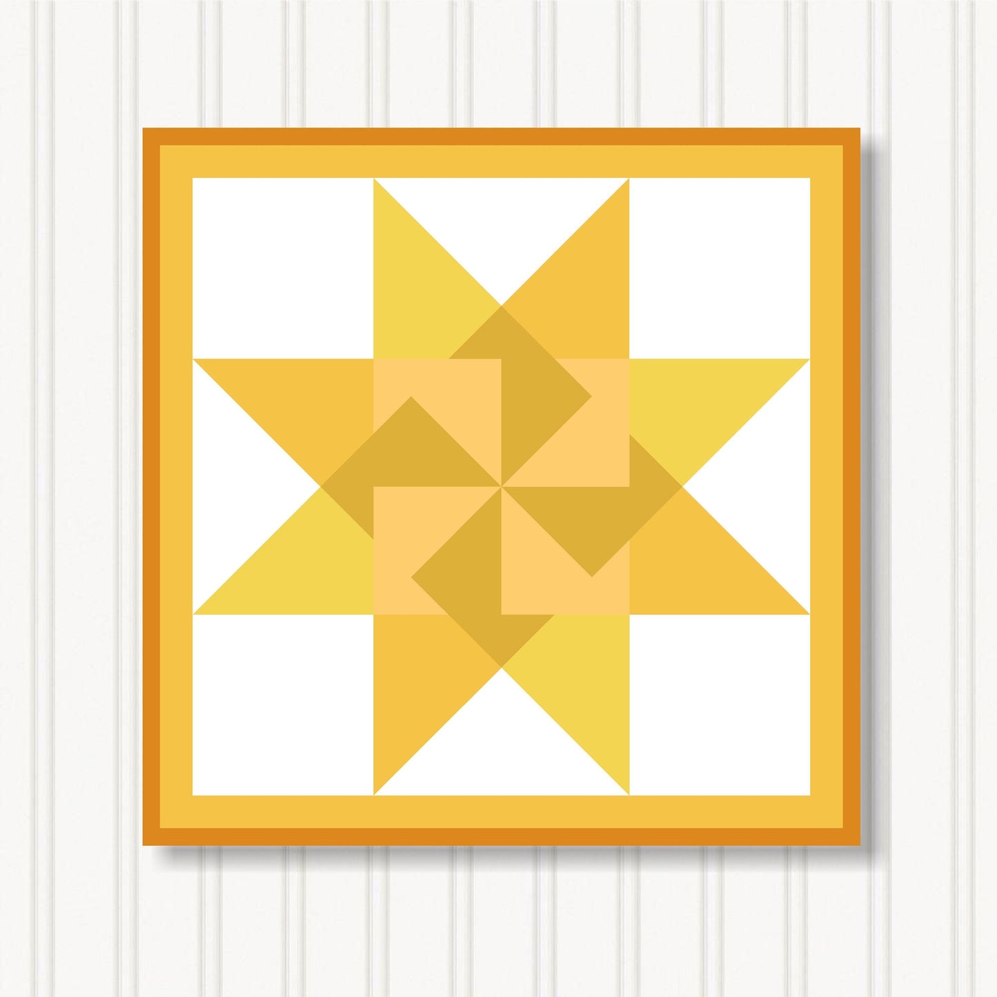 Barn Quilt Wall Art, 8 Sizes, Outdoor & Indoor Square Block, Home Decor Accent, BQ079-18