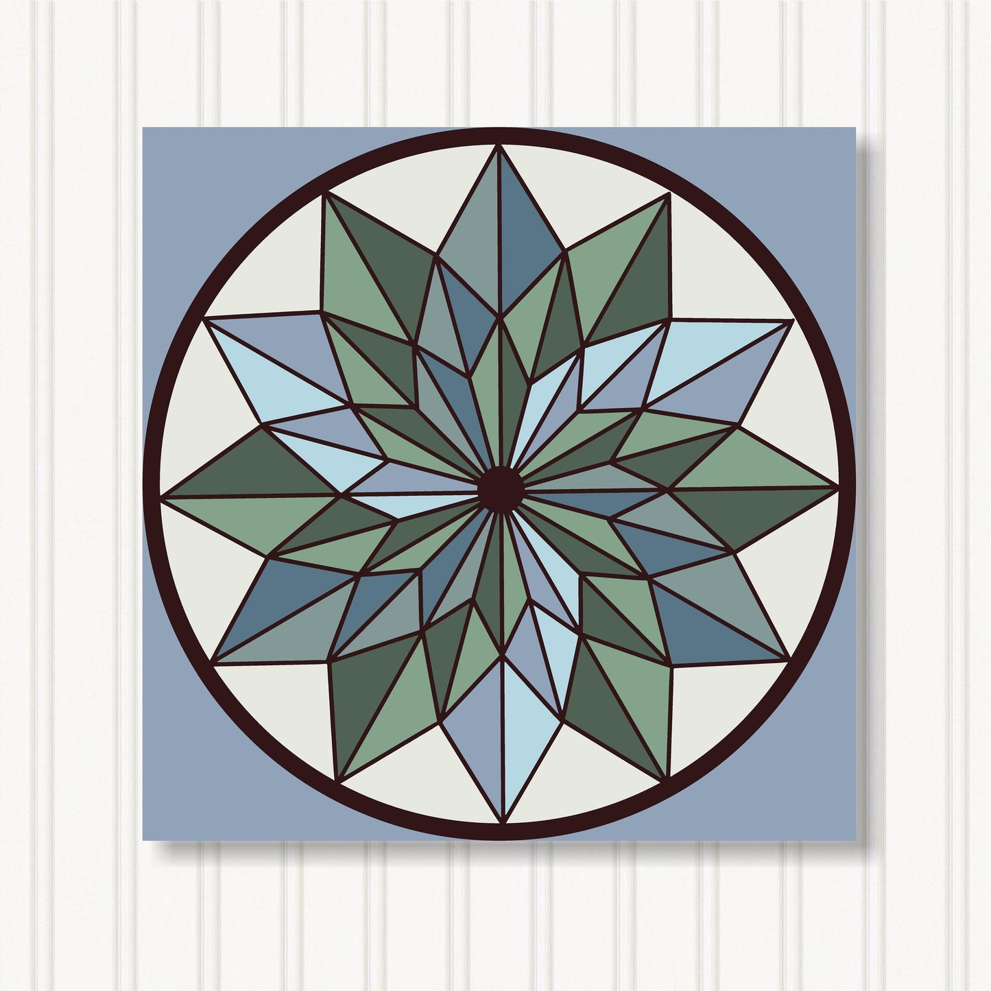 Barn Quilt Wall Art, 8 Sizes, Outdoor & Indoor Square Block, Home Decor Accent, BQ058-17