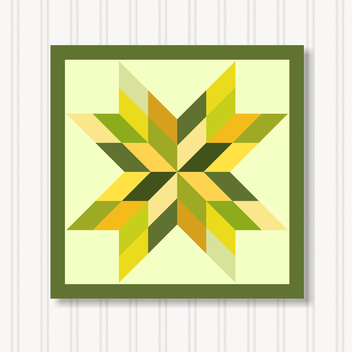 Barn Quilt Wall Art, 8 Sizes, Outdoor & Indoor Square Block, Home Decor Accent, BQ087-17