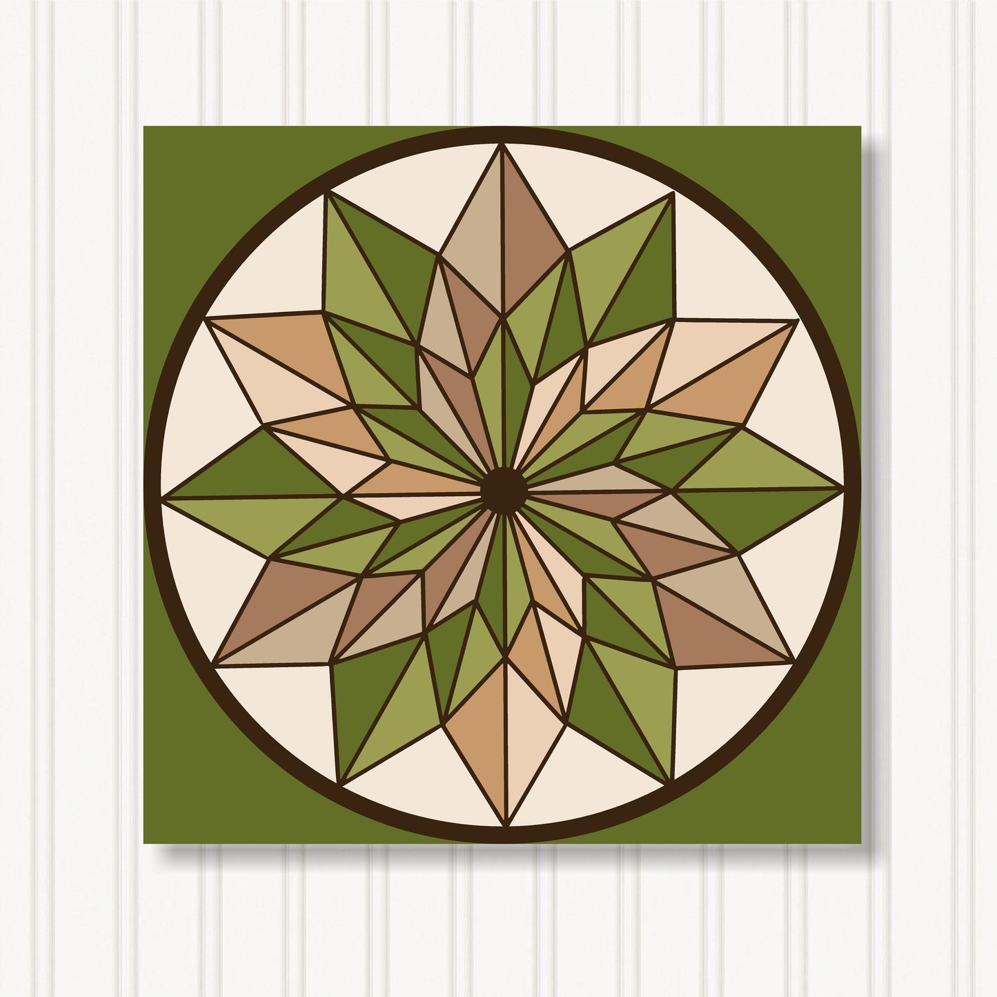 Barn Quilt Wall Art, 8 Sizes, Outdoor & Indoor Square Block, Home Decor Accent, BQ058-14