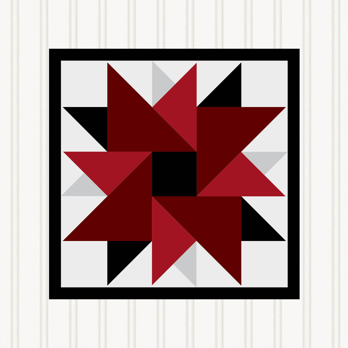 BARN QUILT Block,, 7 Beautiful Sizes, Wall Art Decor, Barn Quilt Sign, Barn Quilt Design BQ012-02