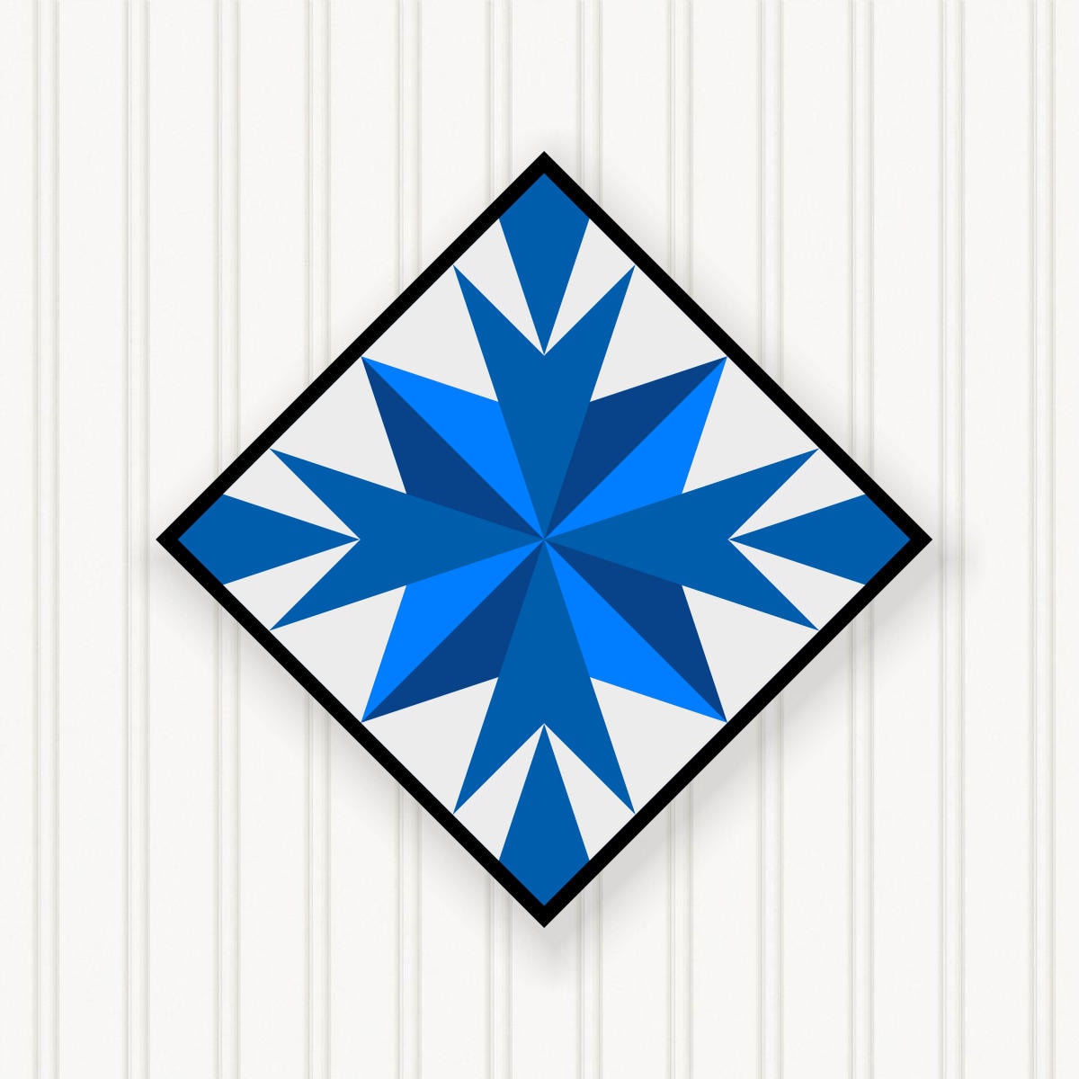 BARN QUILT Block,, 7 Beautiful Sizes, Wall Art Decor, Barn Quilt Sign, Barn Quilt Design BQ049-01