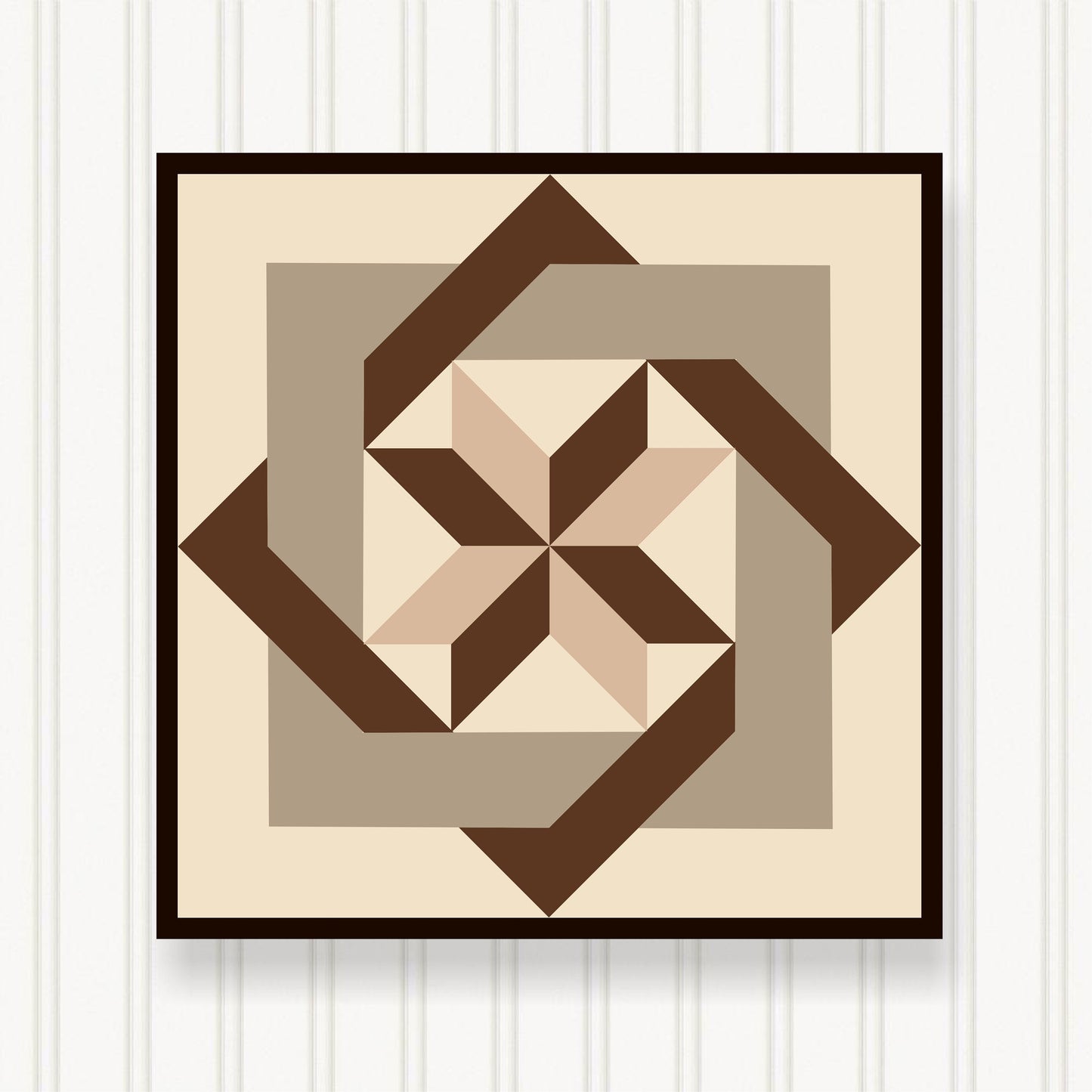 BARN QUILT Block, 7 Beautiful Sizes, Wall Art Decor, Barn Quilt Sign, Barn Quilt Design BQ003-06