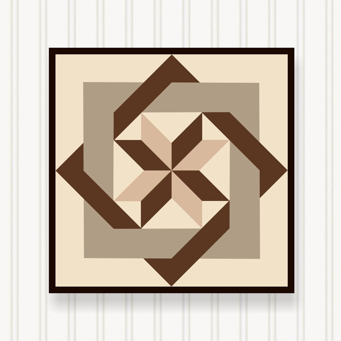 BARN QUILT Block,, 7 Beautiful Sizes, Wall Art Decor, Barn Quilt Sign, Barn Quilt Design BQ003-06