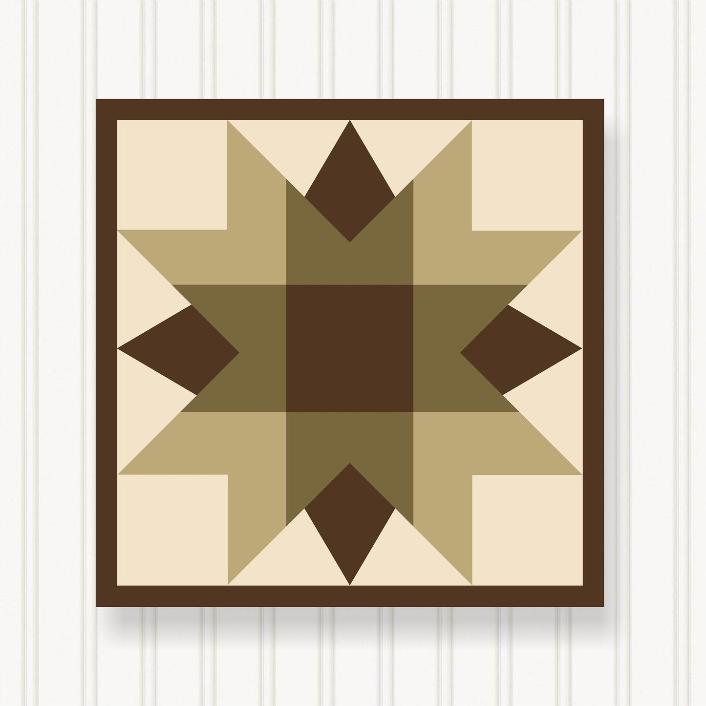 BARN QUILT Block,, 7 Beautiful Sizes, Wall Art Decor, Barn Quilt Sign, Barn Quilt Design BQ036-03