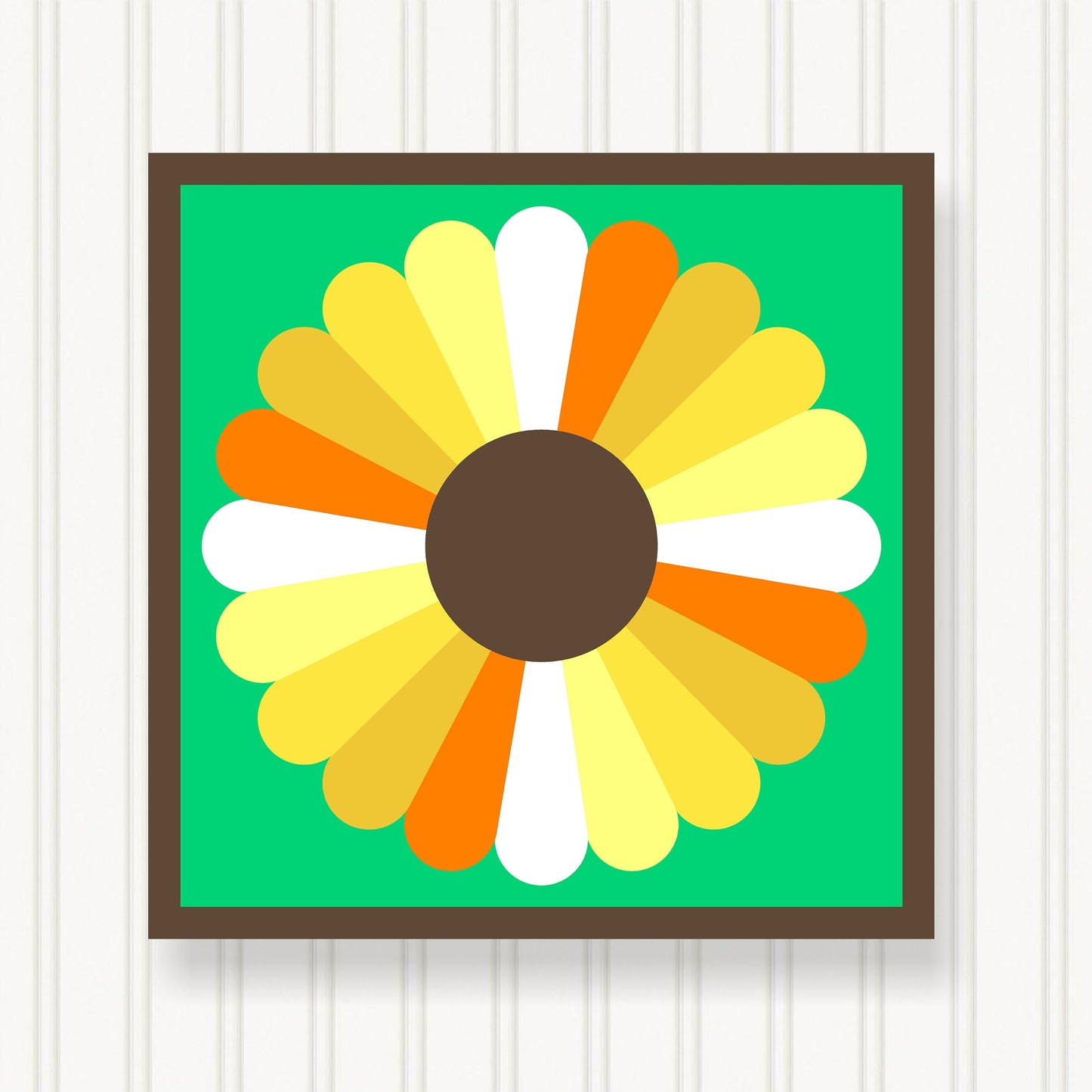 BARN QUILT Block,, 7 Beautiful Sizes, Wall Art Decor, Barn Quilt Sign, Barn Quilt Design BQ038-02