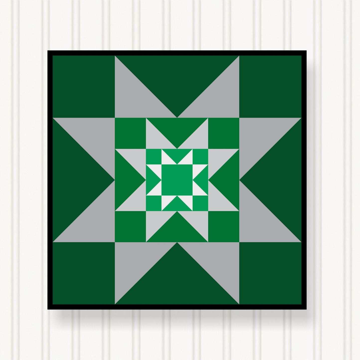 BARN QUILT Block, Beautiful Outdoor or Indoor Square, 7 Sizes, Wall Art Decor, Barn Quilt Sign, Barn Quilt Design BQ023-02
