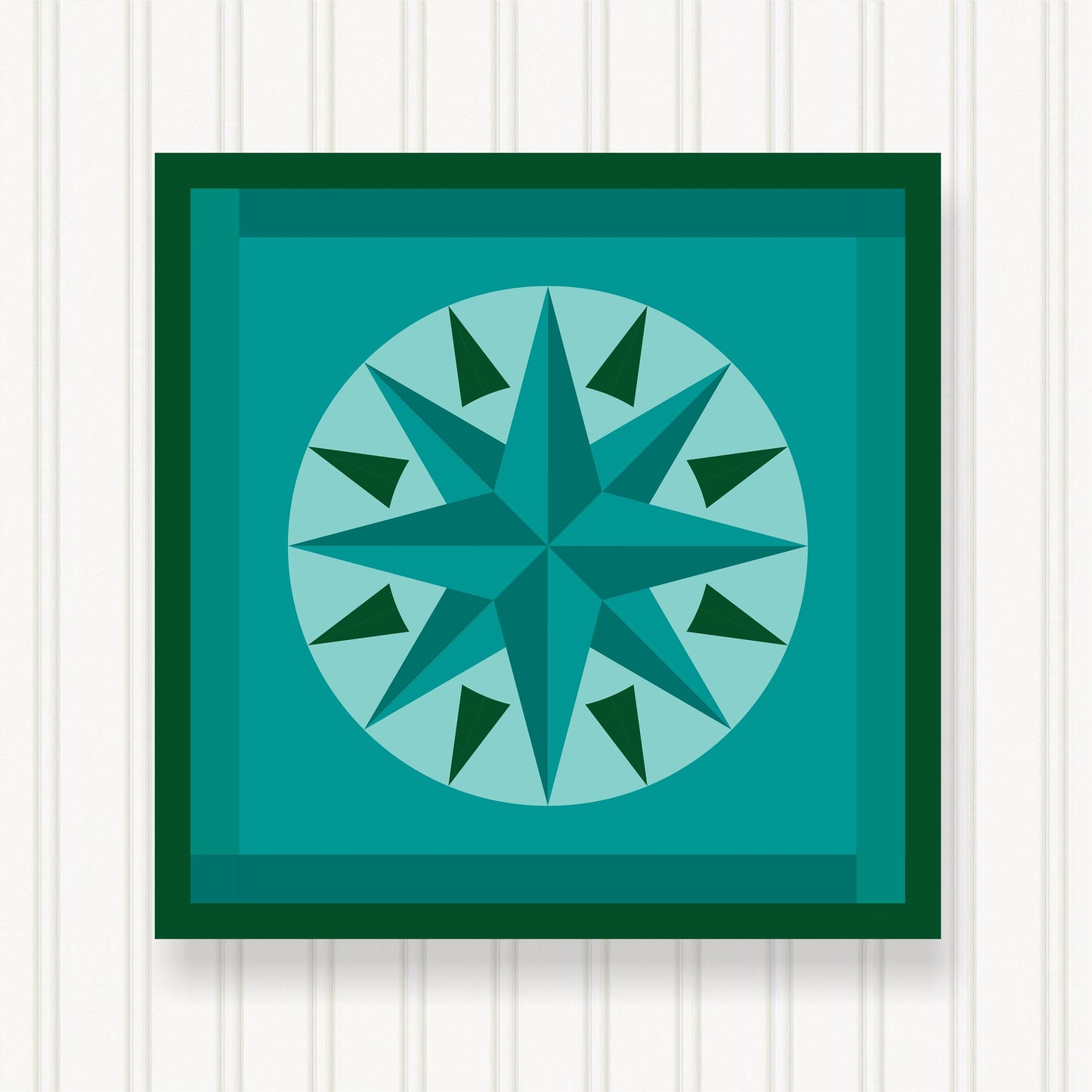 BARN QUILT Block,, 7 Beautiful Sizes, Wall Art Decor, Barn Quilt Sign, Barn Quilt Design BQ027-02