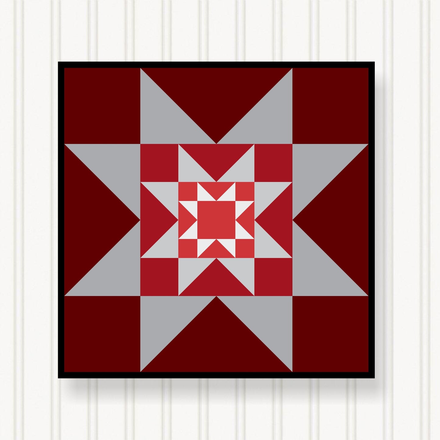 BARN QUILT Block,, 7 Beautiful Sizes, Wall Art Decor, Barn Quilt Sign, Barn Quilt Design BQ023-03