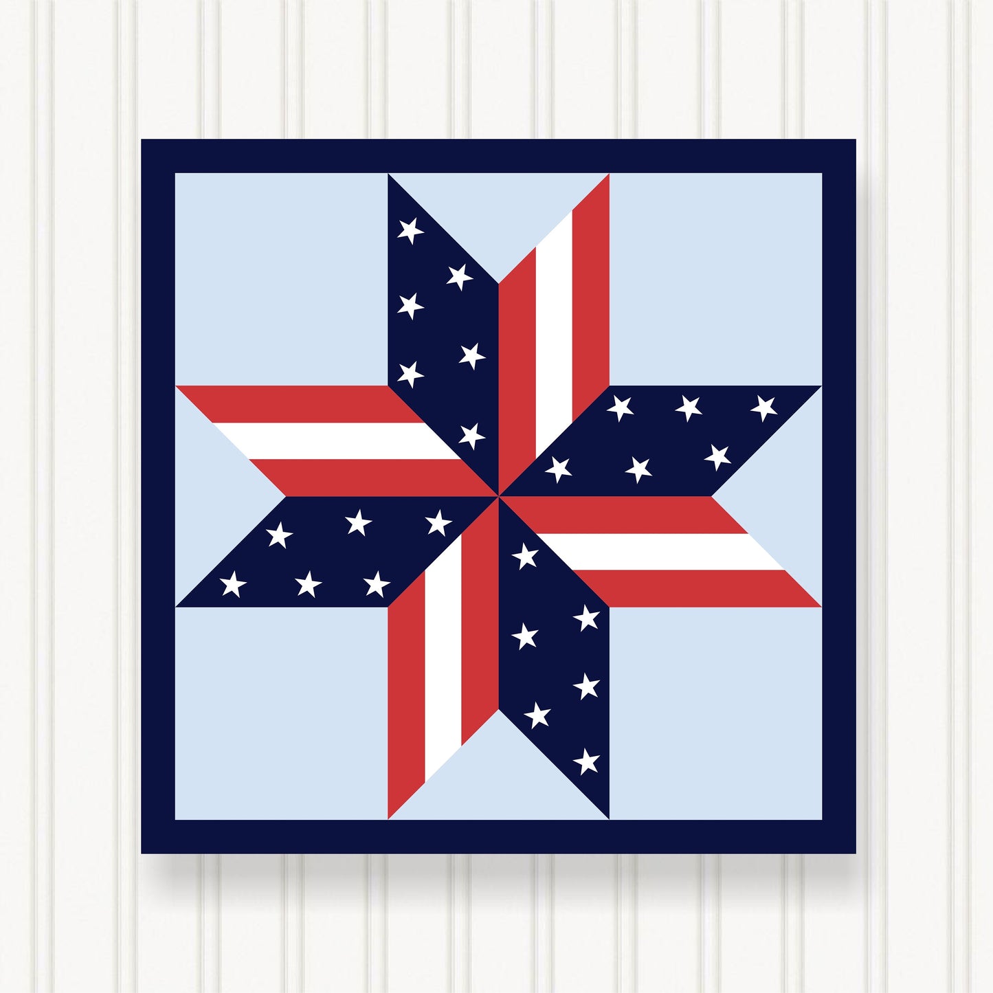 BARN QUILT Block, Beautiful Outdoor or Indoor Square, 7 Sizes, Wall Art Decor, Barn Quilt Sign, Barn Quilt Design BQ053