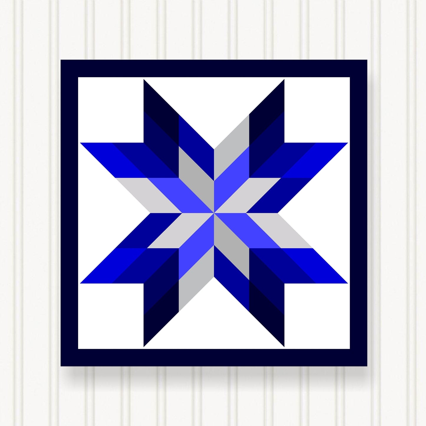 BARN QUILT Block, 7 Beautiful Sizes, Wall Art Decor, Barn Quilt Sign, Barn Quilt Design BQ087-02
