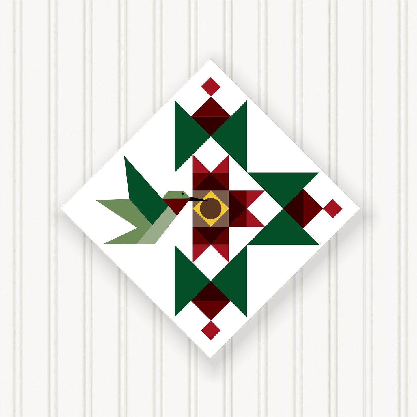 BARN QUILT Block,, 7 Beautiful Sizes, Wall Art Decor, Barn Quilt Sign, Barn Quilt Design BQ105-02