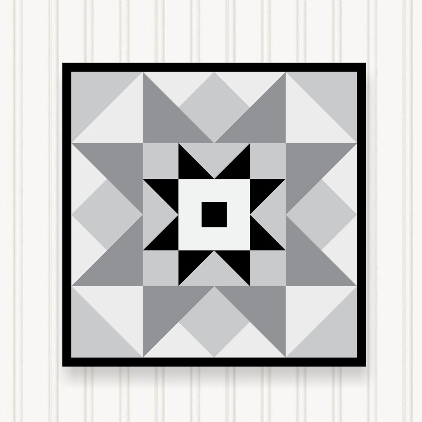 BARN QUILT Block, Beautiful Outdoor or Indoor Square, 7 Sizes, Wall Art Decor, Barn Quilt Sign, Barn Quilt Design BQ107-06