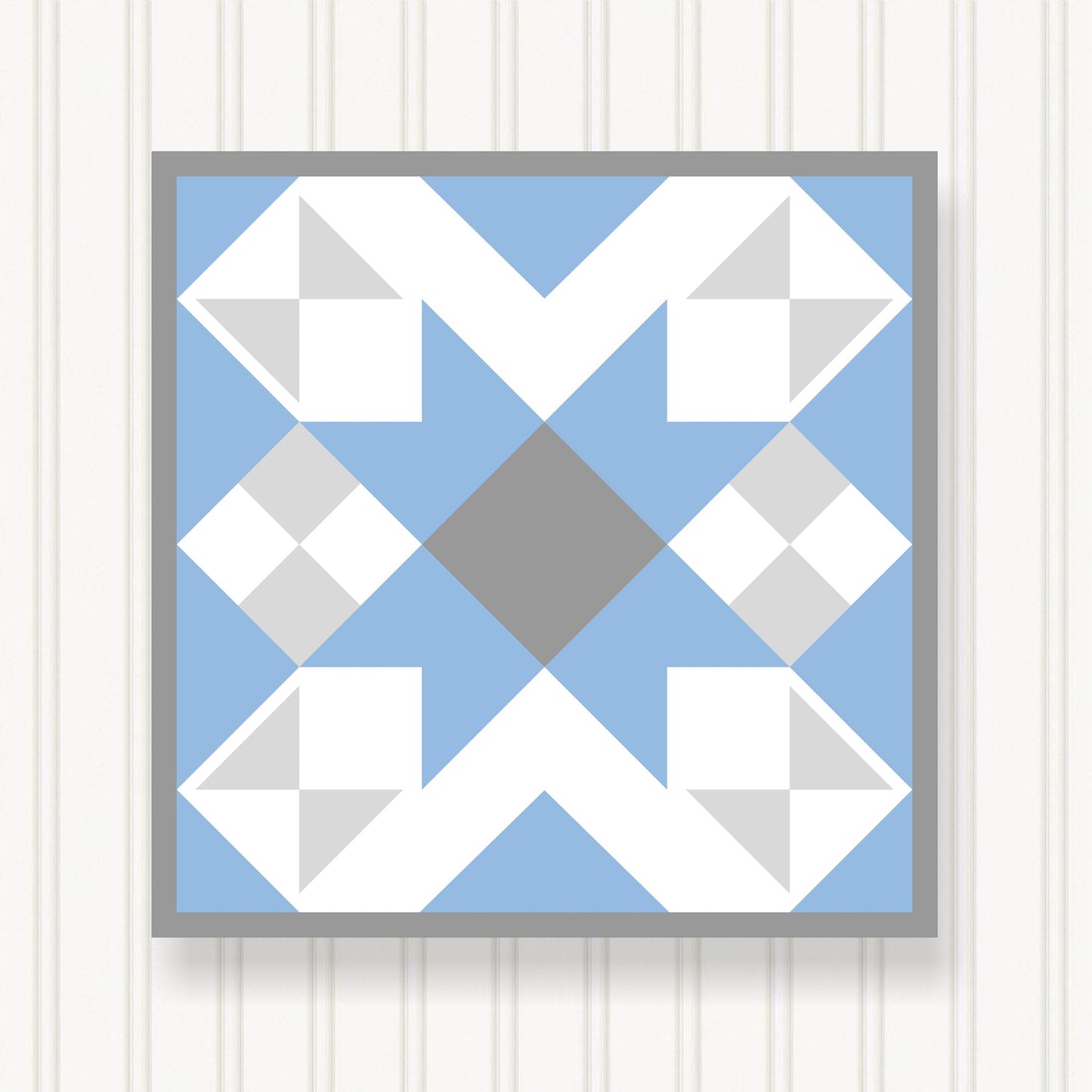 BARN QUILT Block, 7 Beautiful Sizes, Wall Art Decor, Barn Quilt Sign, Barn Quilt Design BQ109