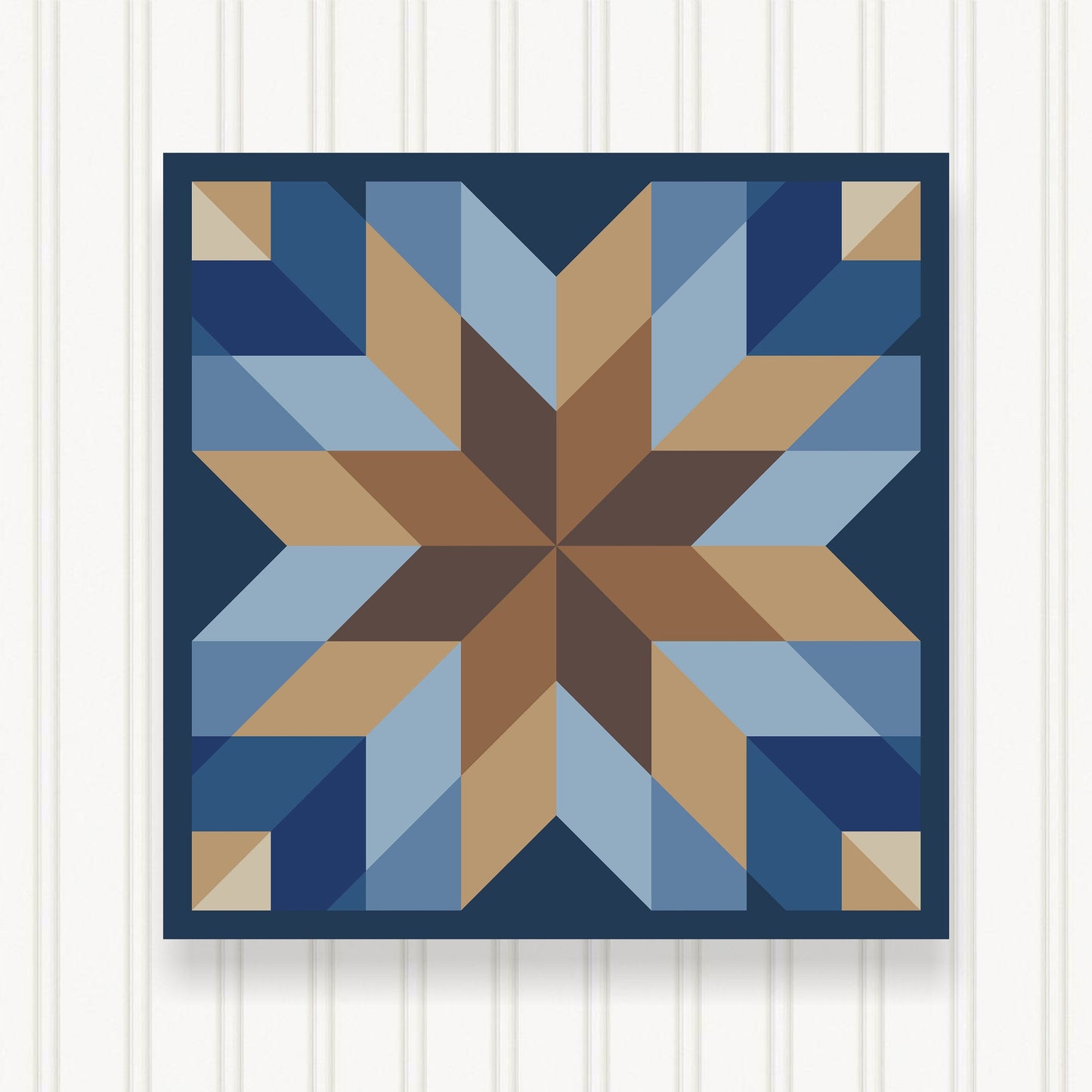 BARN QUILT Block,, 7 Beautiful Sizes, Wall Art Decor, Barn Quilt Sign, Barn Quilt Design BQ110-14