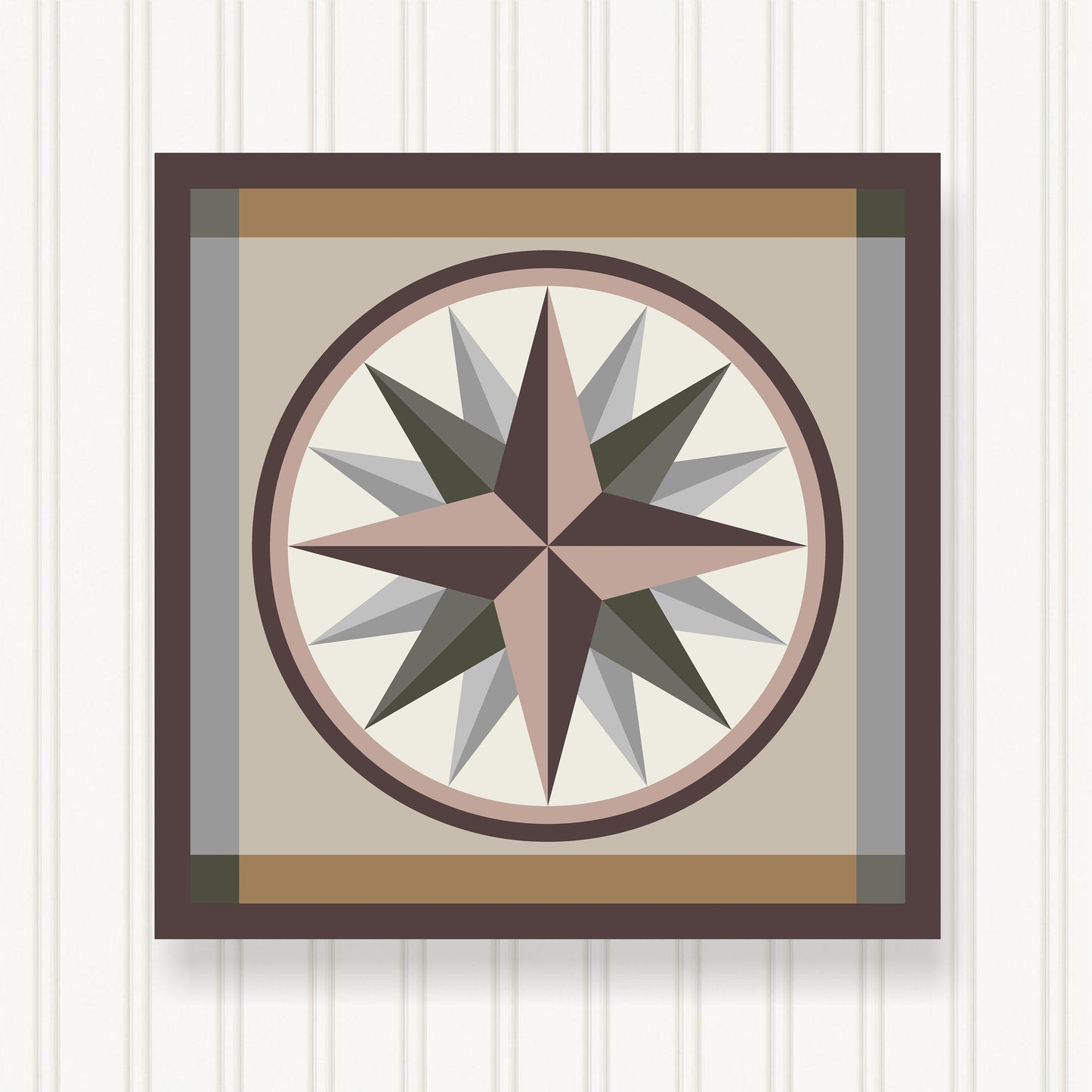 BARN QUILT Block,, 7 Beautiful Sizes, Wall Art Decor, Barn Quilt Sign, Barn Quilt Design BQ024-10