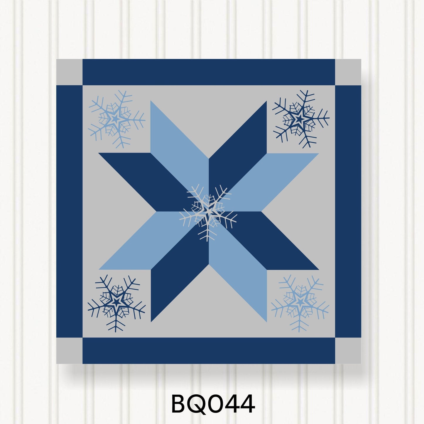 BARN QUILT Block, Beautiful Outdoor or Indoor Square, 7 Sizes, Wall Art Decor, Barn Quilt Sign, Barn Quilt Design BQ044