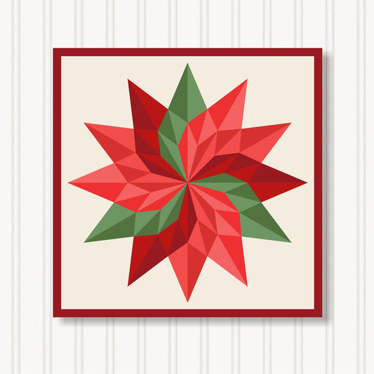 Barn Quilt Wall Art, 8 Sizes, Outdoor & Indoor Square Block, Home Decor Accent, BQ072-13