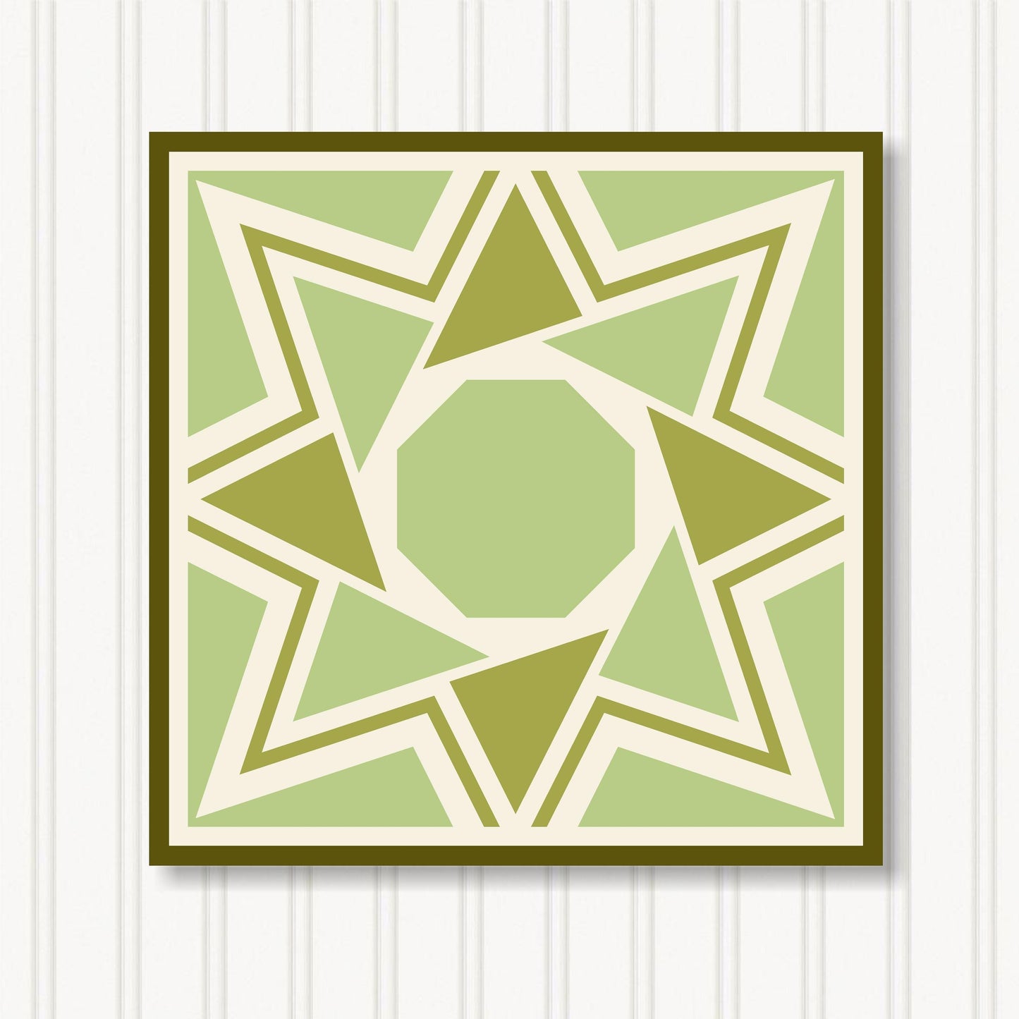 Barn Quilt Wall Art, 8 Sizes, Outdoor & Indoor Square Block, Home Decor Accent, BQ065-09