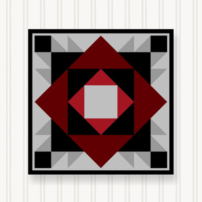 Barn Quilt Wall Art, 8 Sizes, Outdoor & Indoor Square Block, Home Decor Accent, BQ129-06