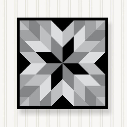 Barn Quilt Wall Art, 8 Sizes, Outdoor & Indoor Square Block, Home Decor Accent, BQ110-15
