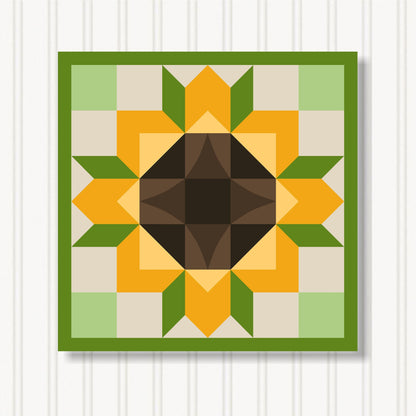 Barn Quilt Wall Art, 8 Sizes, Outdoor & Indoor Square Block, Home Decor Accent, BQ051-22