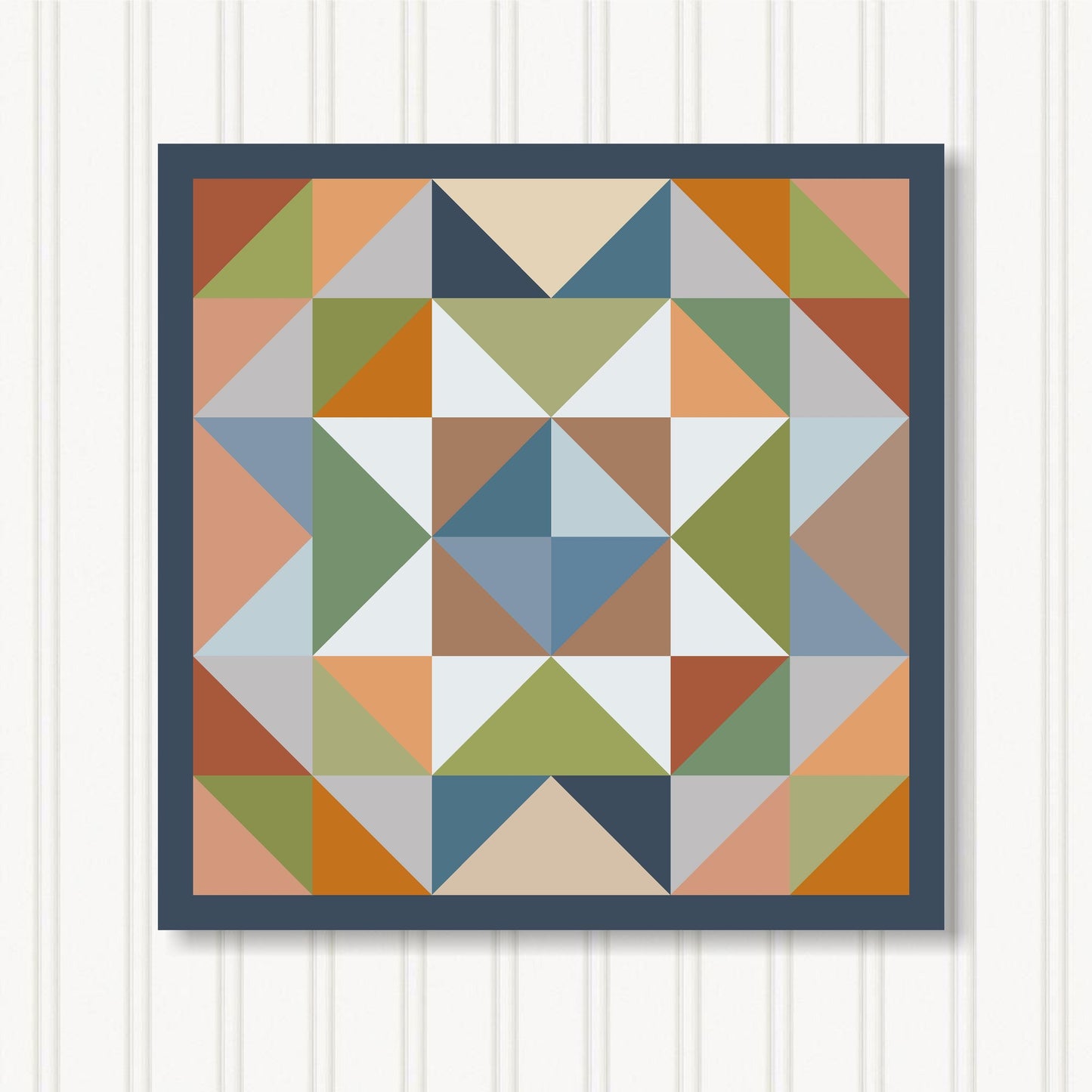 Barn Quilt Wall Art, 8 Sizes, Outdoor & Indoor Square Block, Home Decor Accent, BQ088-11