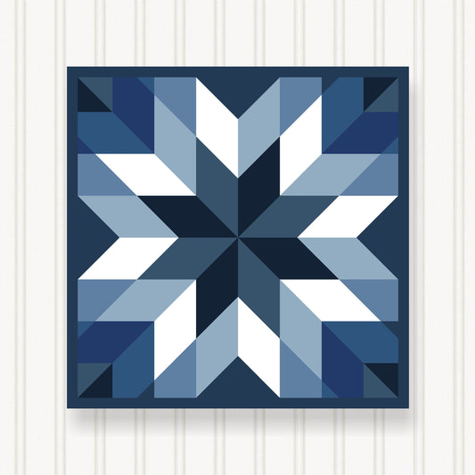 Barn Quilt Wall Art, 8 Sizes, Outdoor & Indoor Square Block, Home Decor Accent, BQ110-12