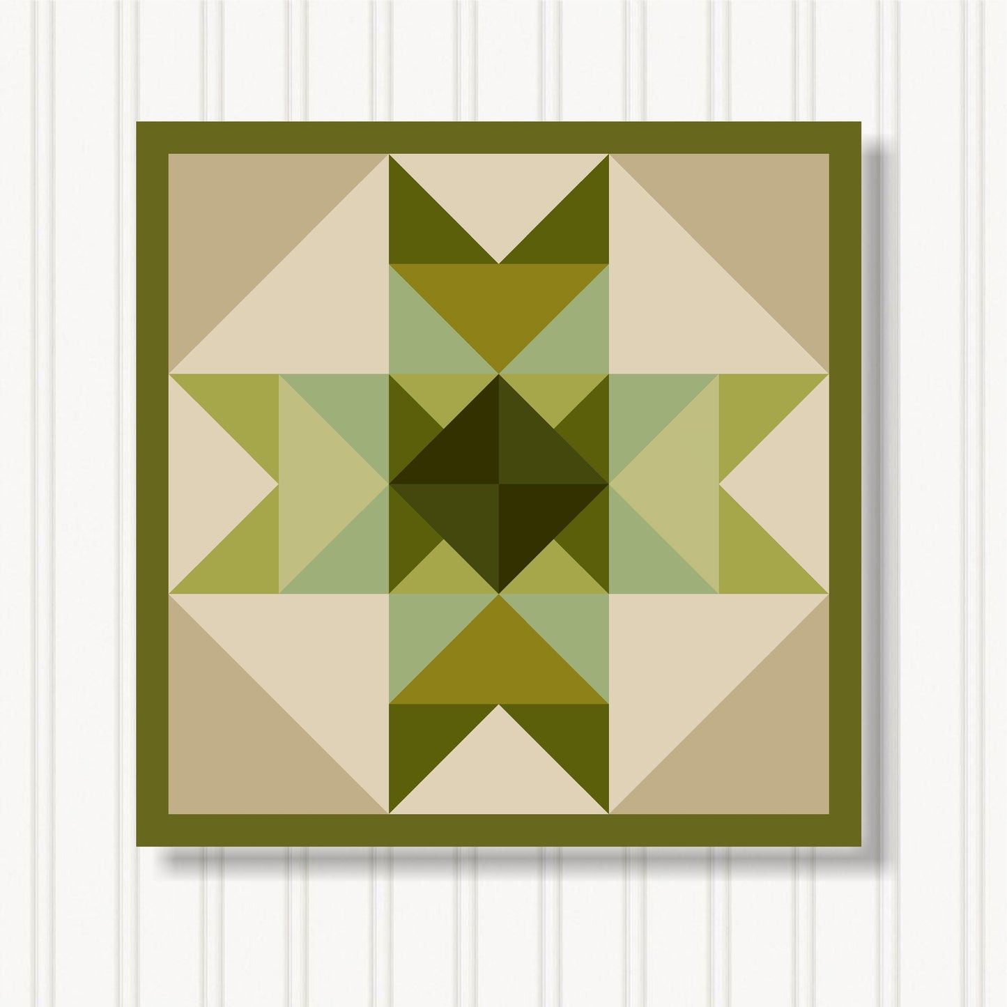 Barn Quilt Wall Art, 8 Sizes, Outdoor & Indoor Square Block, Home Decor Accent, BQ131-07
