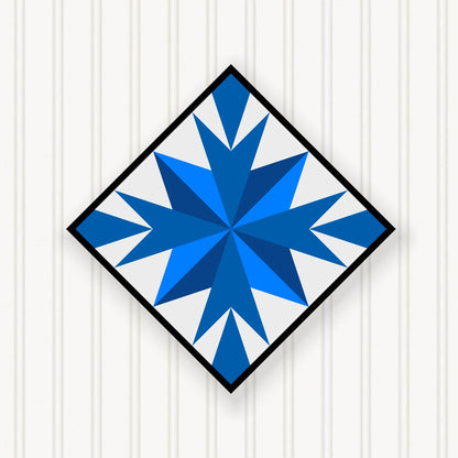 BARN QUILT Block,, 7 Beautiful Sizes, Wall Art Decor, Barn Quilt Sign, Barn Quilt Design BQ049-01