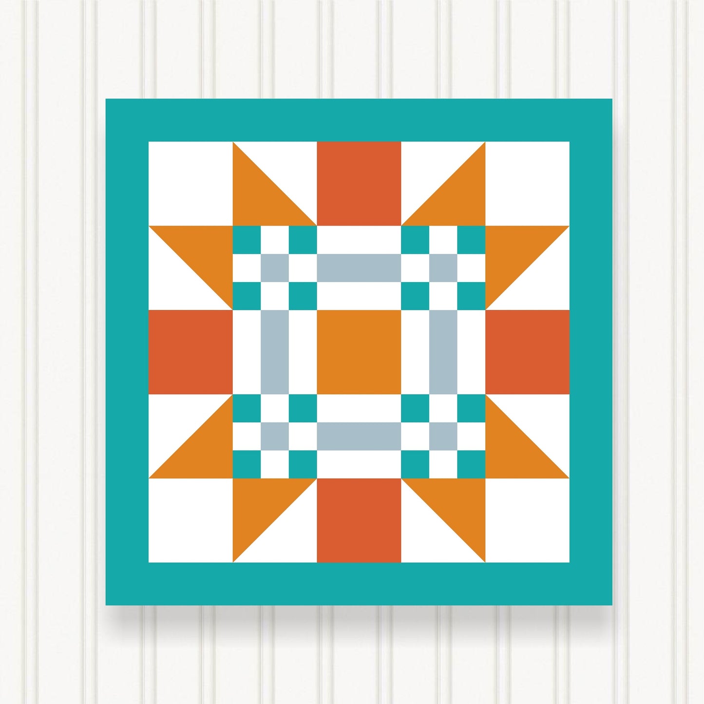 BARN QUILT Block,, 7 Beautiful Sizes, Wall Art Decor, Barn Quilt Sign, Barn Quilt Design BQ048-02