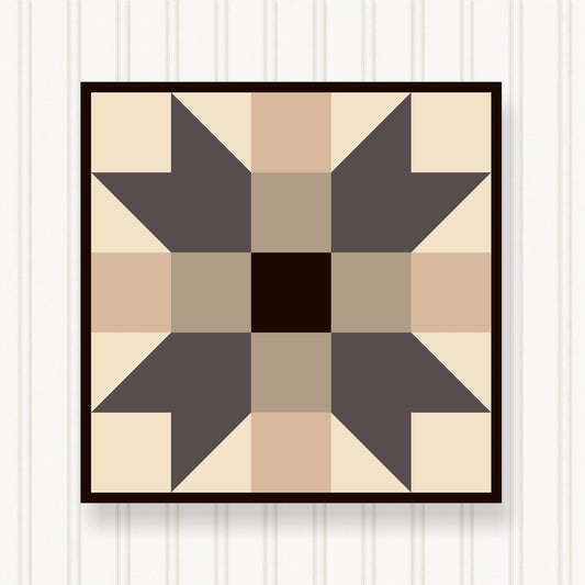 BARN QUILT Block,, 7 Beautiful Sizes, Wall Art Decor, Barn Quilt Sign, Barn Quilt Design BQ010-06