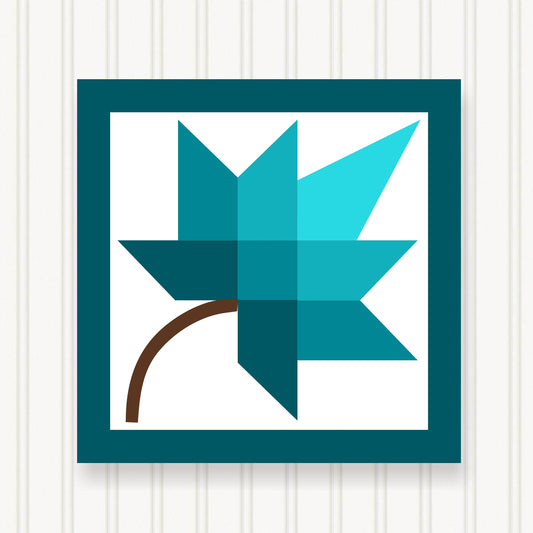 BARN QUILT Block,, 7 Beautiful Sizes, Wall Art Decor, Barn Quilt Sign, Barn Quilt Design BQ018-04