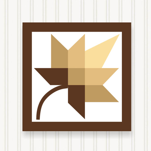 BARN QUILT Block,, 7 Beautiful Sizes, Wall Art Decor, Barn Quilt Sign, Barn Quilt Design BQ018-03