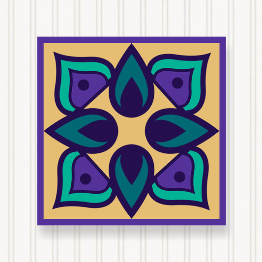 BARN QUILT Block,, 7 Beautiful Sizes, Wall Art Decor, Barn Quilt Sign, Barn Quilt Design BQ039
