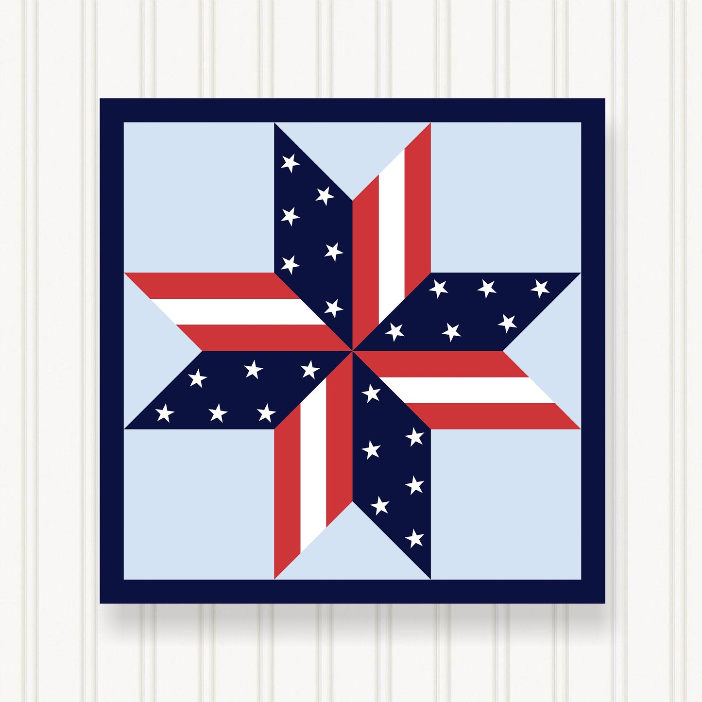 BARN QUILT Outdoor Square  Block  | 7 Sizes | Outside Pattern | Wall Art | Yard Art | Barn Quilt Sign | Farm Quilt Design BQ053