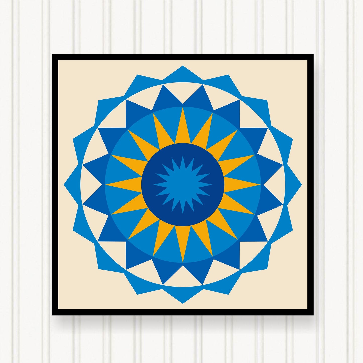 BARN QUILT Block,, 7 Beautiful Sizes, Wall Art Decor, Barn Quilt Sign, Barn Quilt Design BQ084-01