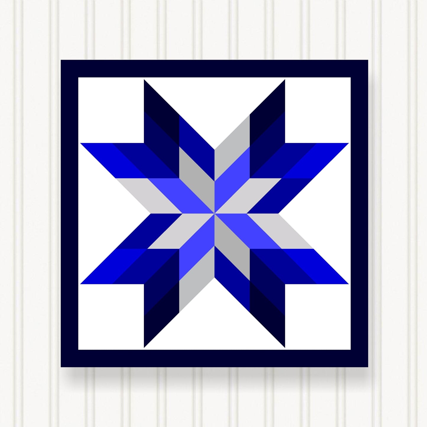 BARN QUILT Block,, 7 Beautiful Sizes, Wall Art Decor, Barn Quilt Sign, Barn Quilt Design BQ087-02