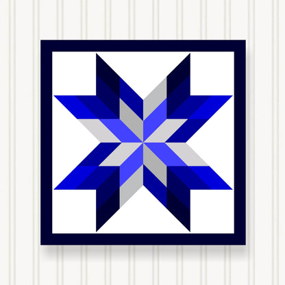 BARN QUILT Block,, 7 Beautiful Sizes, Wall Art Decor, Barn Quilt Sign, Barn Quilt Design BQ087-02