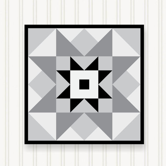 BARN QUILT Block, 7 Beautiful Sizes, Wall Art Decor, Barn Quilt Sign, Barn Quilt Design BQ107-06