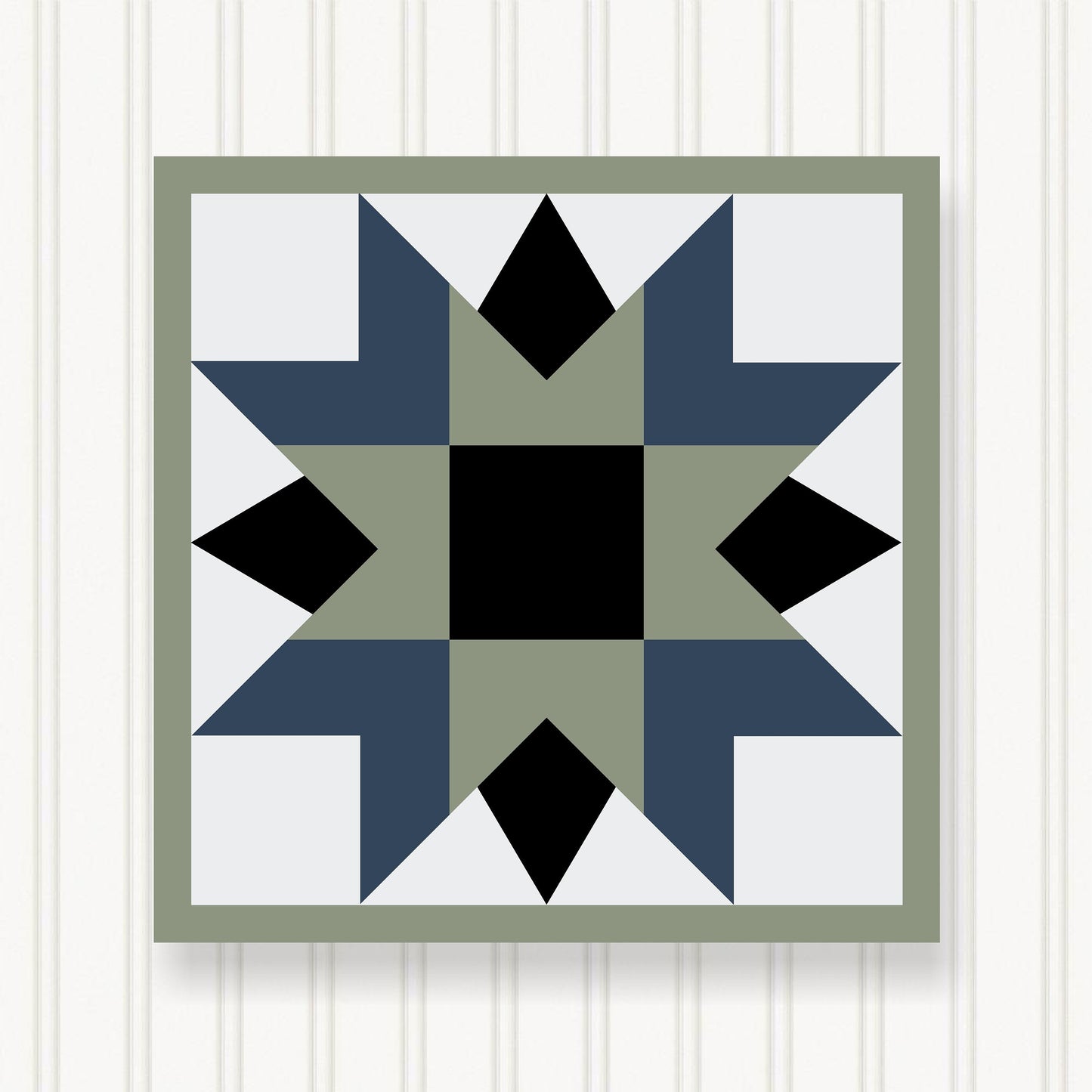 BARN QUILT Block,, 7 Beautiful Sizes, Wall Art Decor, Barn Quilt Sign, Barn Quilt Design BQ036-07