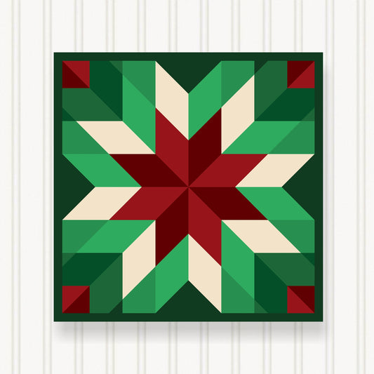 BARN QUILT Block, 7 Beautiful Sizes, Wall Art Decor, Barn Quilt Sign, Barn Quilt Design BQ110-05