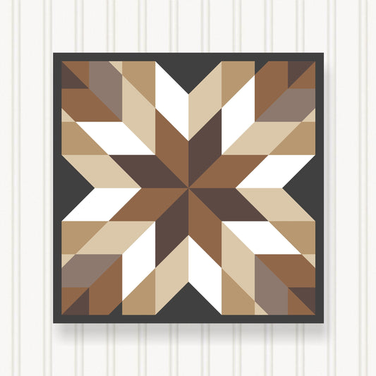 BARN QUILT Block,, 7 Beautiful Sizes, Wall Art Decor, Barn Quilt Sign, Barn Quilt Design BQ110-11